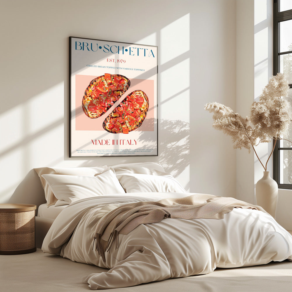 Flavorful Bruschetta | Poster