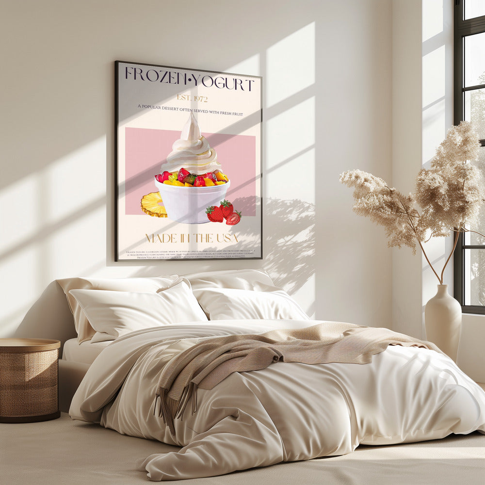 Swirl of Frozen Yogurt | Poster