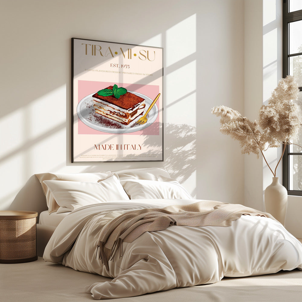 Classic Italian Tiramisu Print | Poster