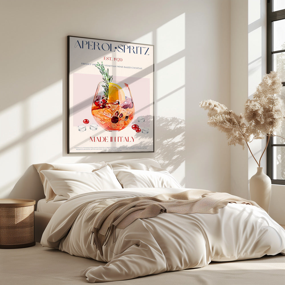 Aperol Spritz Cocktail | Poster