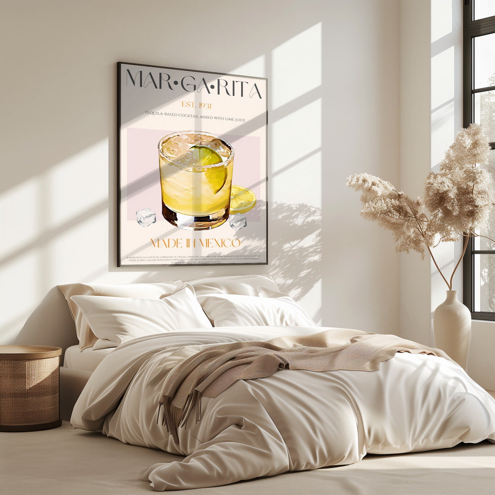 Margarita Print Cocktail | Poster