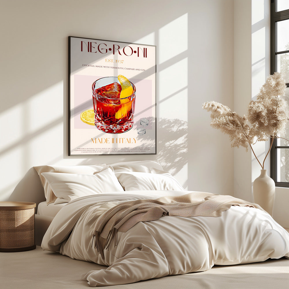 Negroni Delight | Poster
