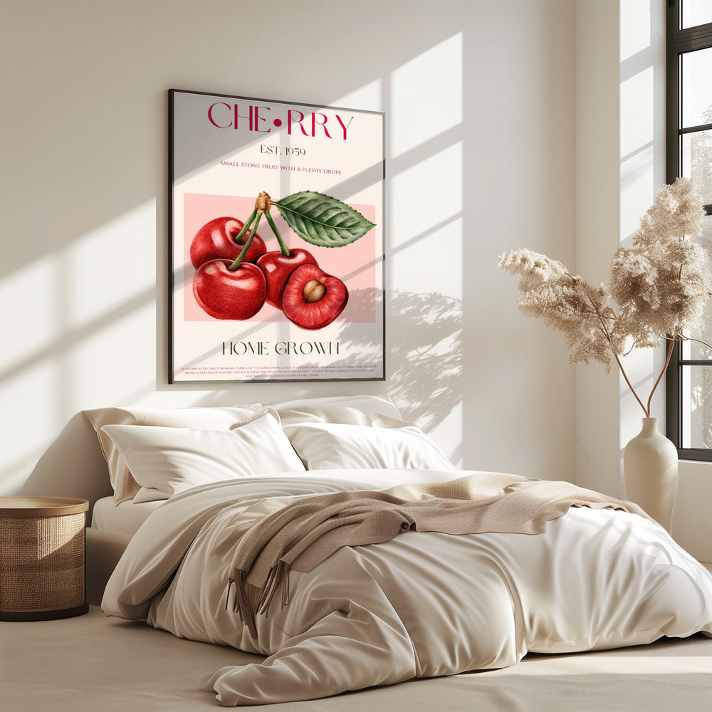 Sweet Red Cherries | Poster