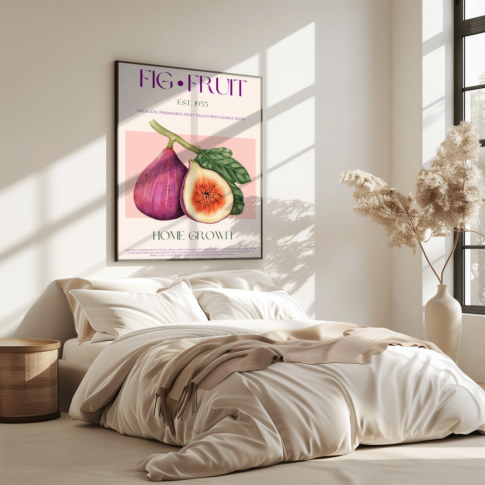 Vintage Fig Delight | Poster