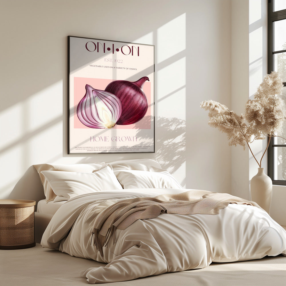 Onion Elegance | Poster