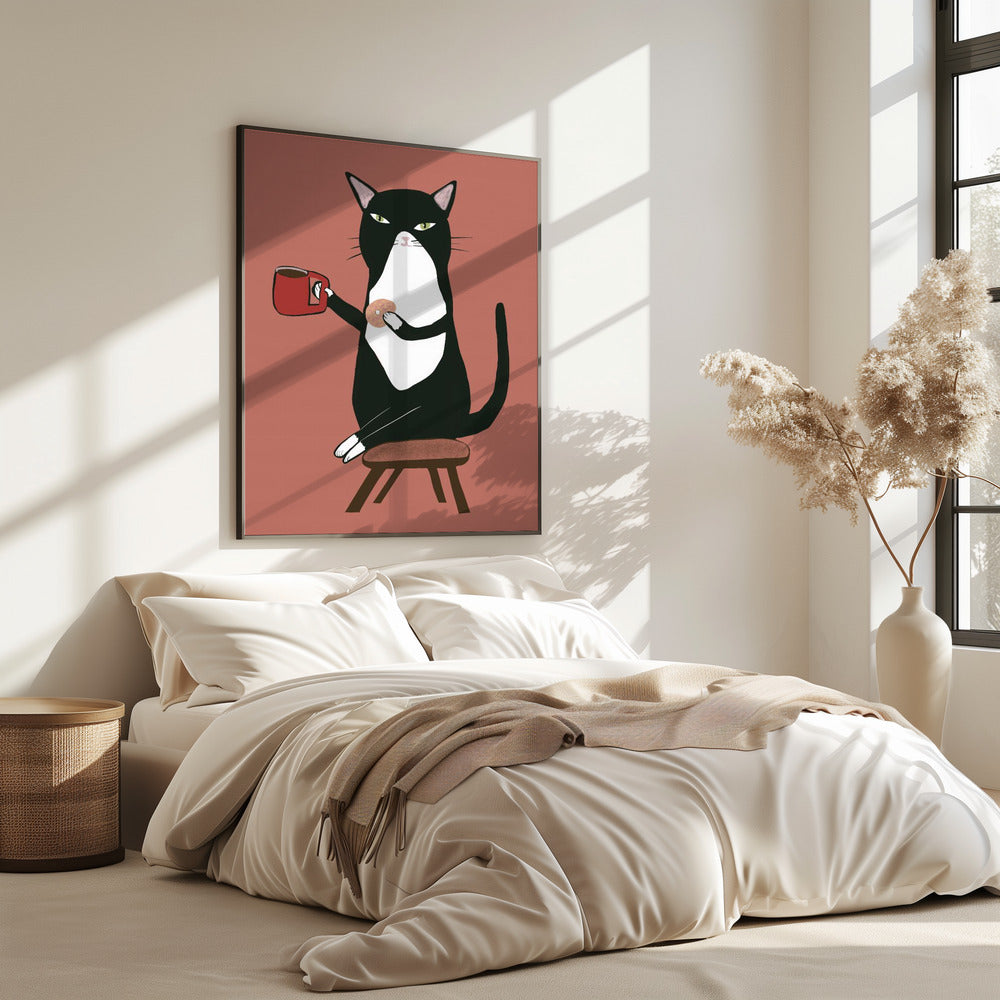 Coffee cat | Poster