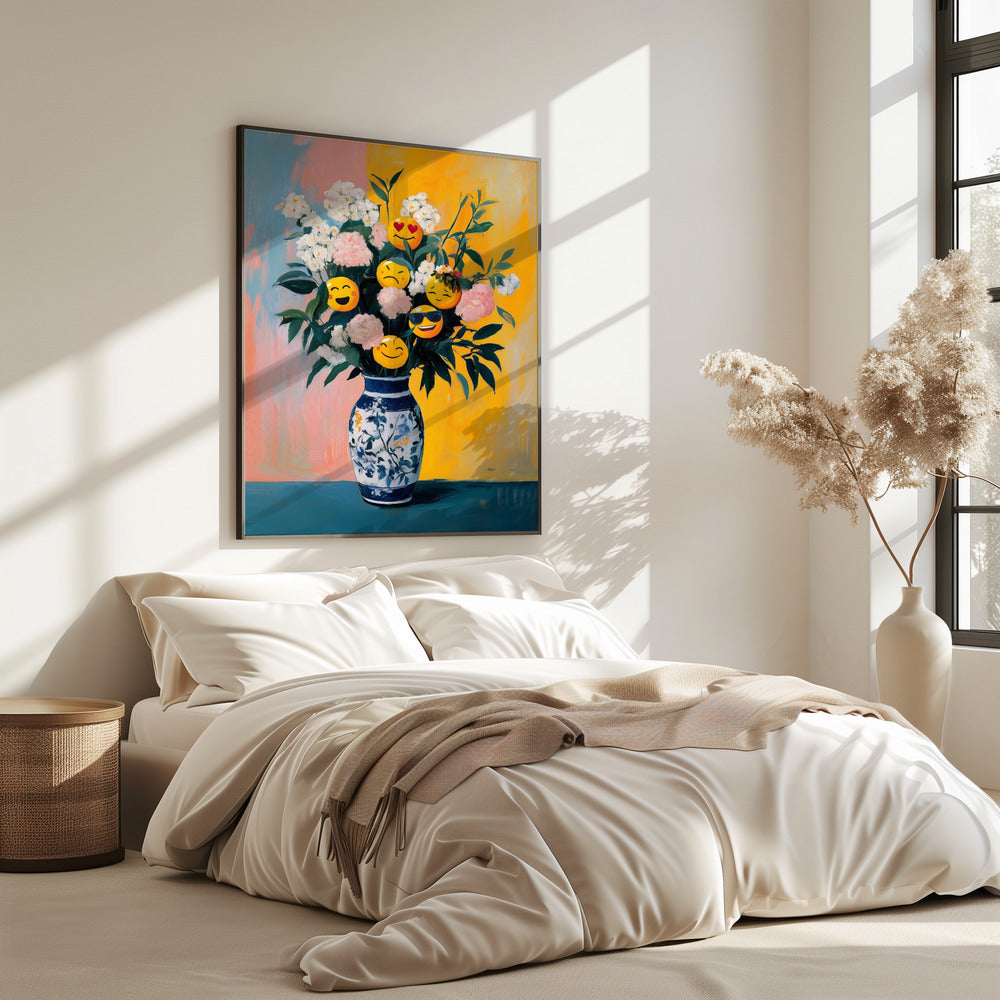 Floral Emojis | Poster