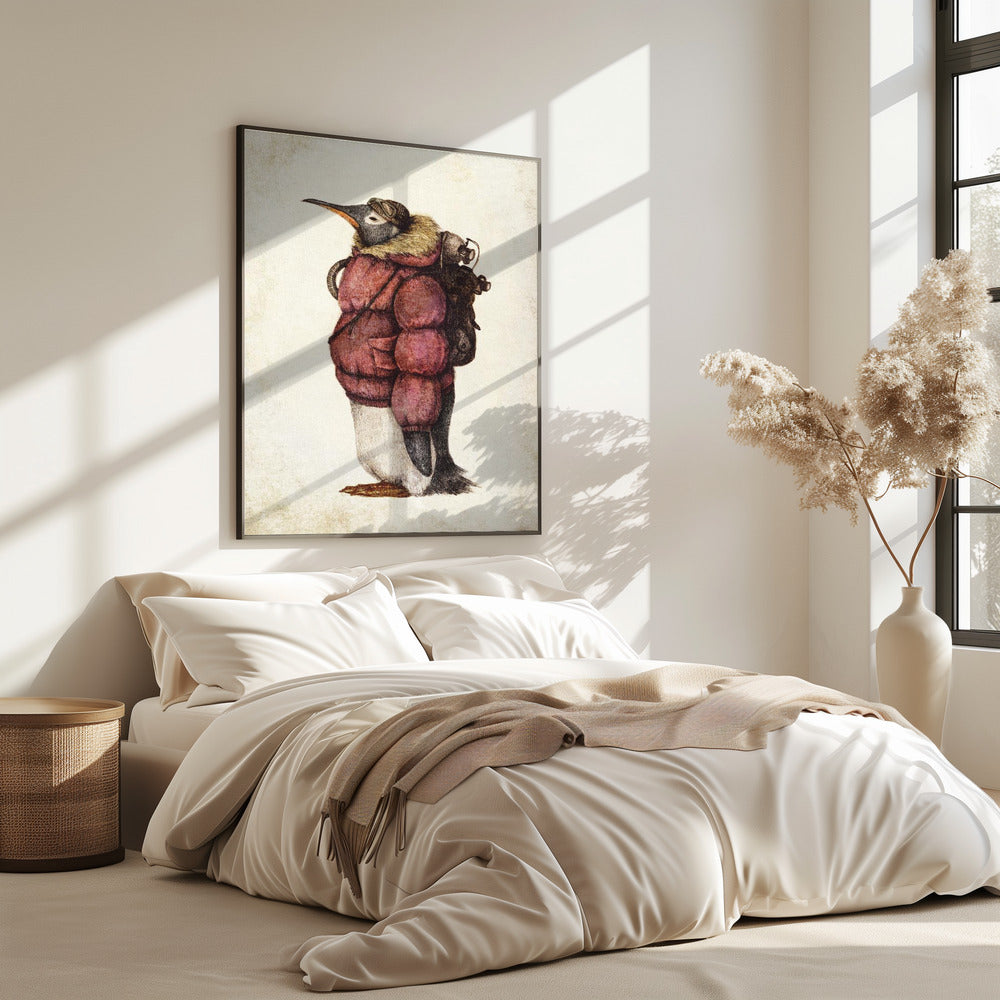 Skybound Penguin | Poster