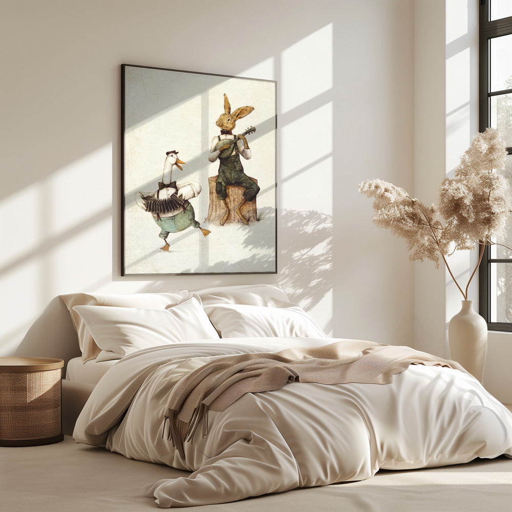 Feathered &amp; Furry Harmony | Poster