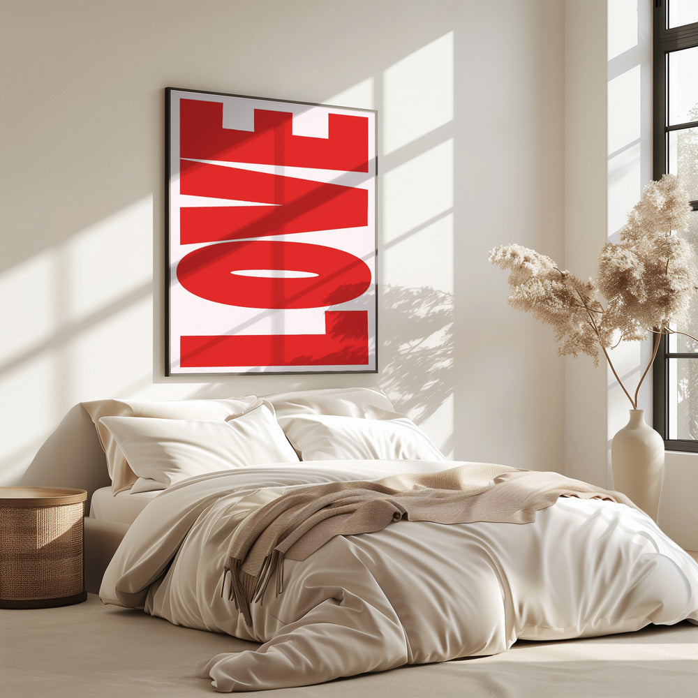 Bold Red Message | Poster
