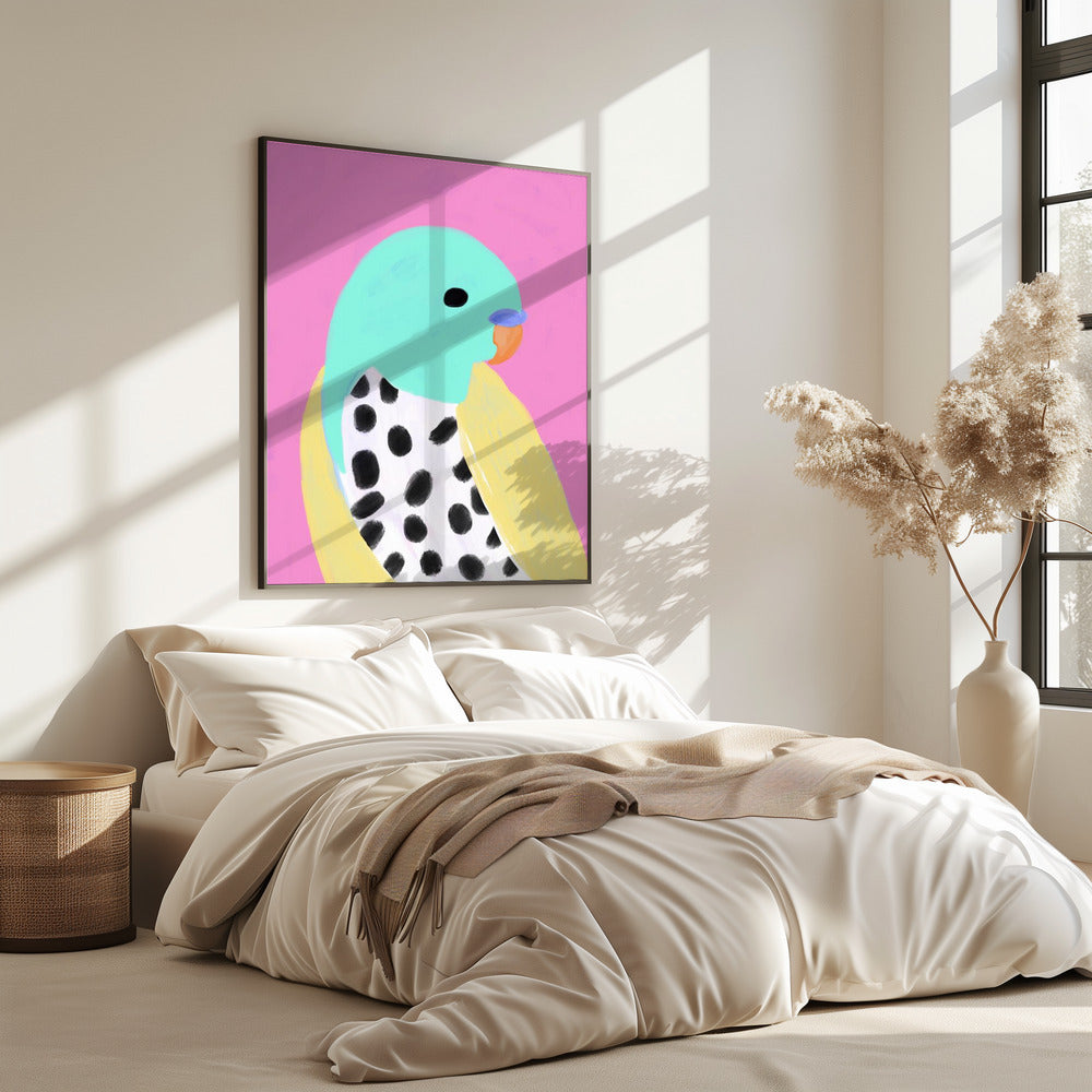 Polka Dot Parakeet | Poster