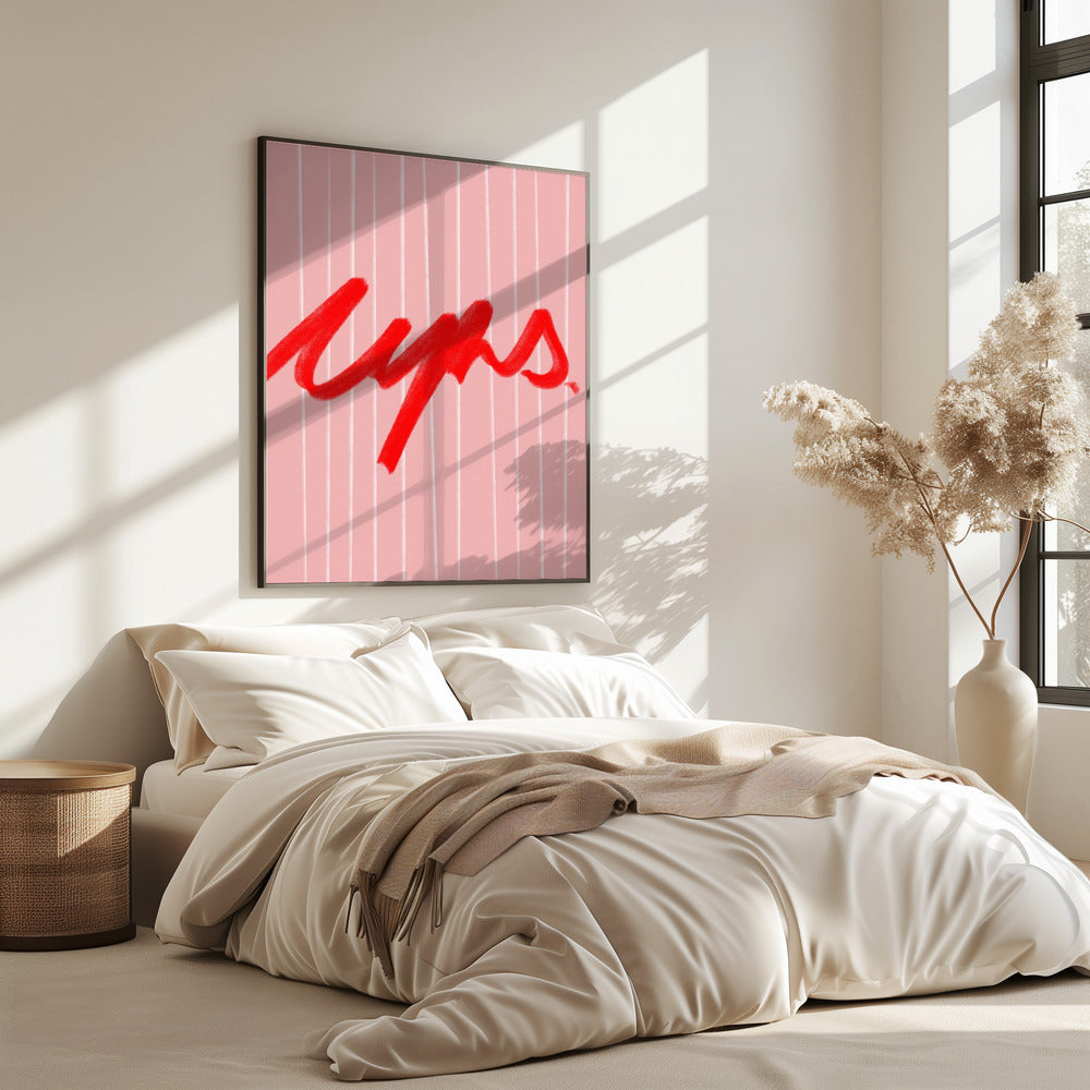 Bold Red Whispers | Poster