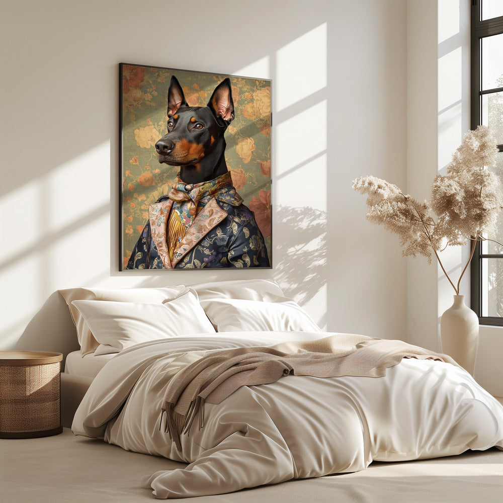 The Distinguished Doberman | Poster