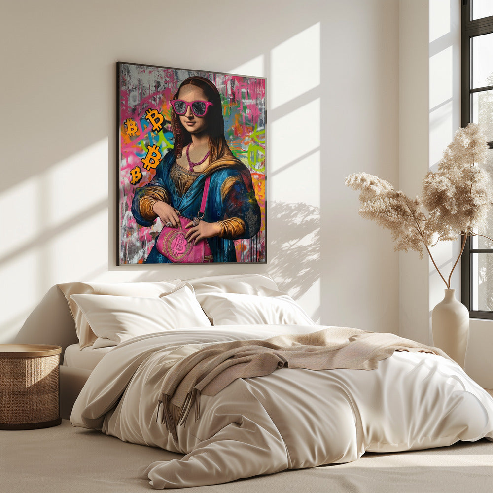Monalisa Bitcoin | Poster