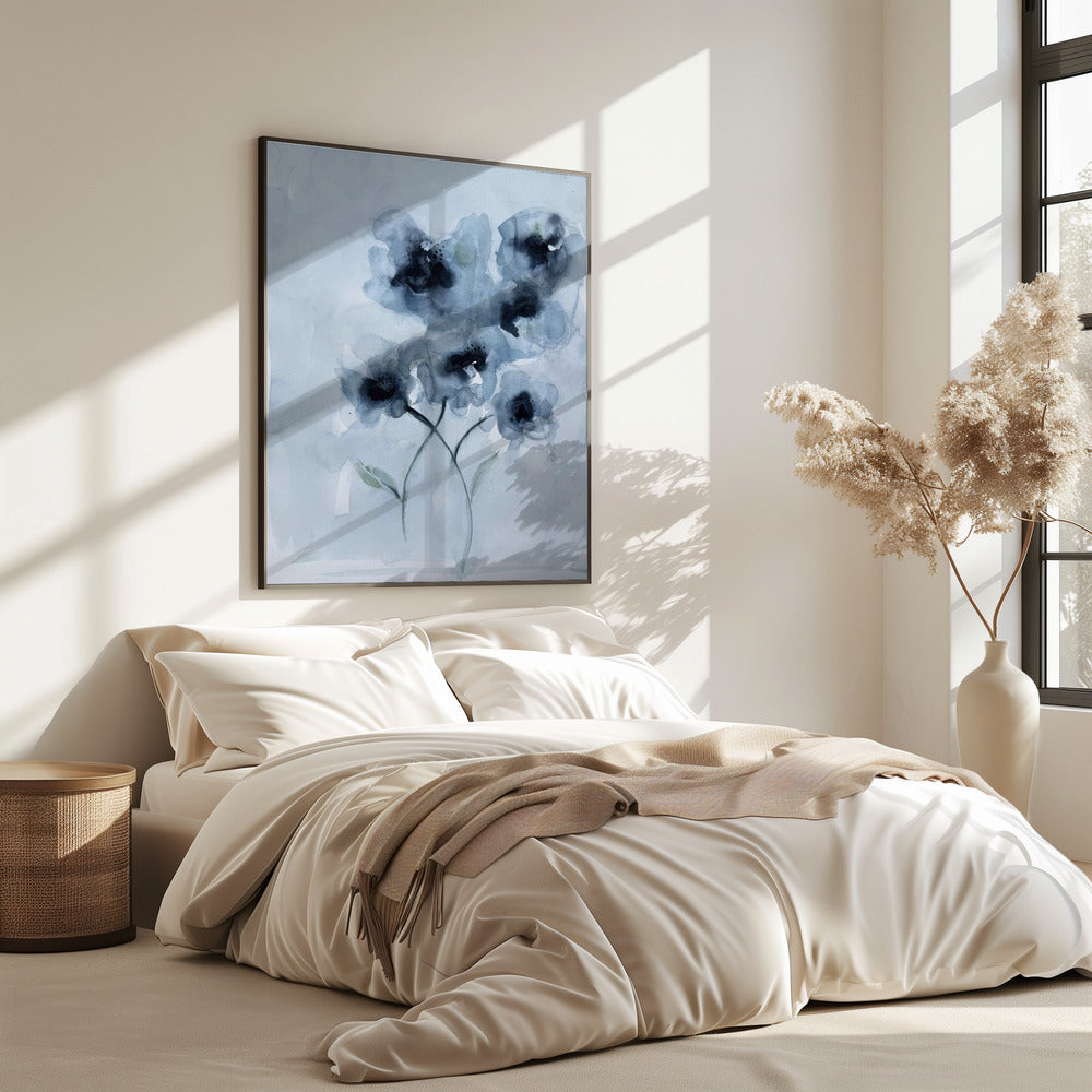 Poppy Blue | Poster
