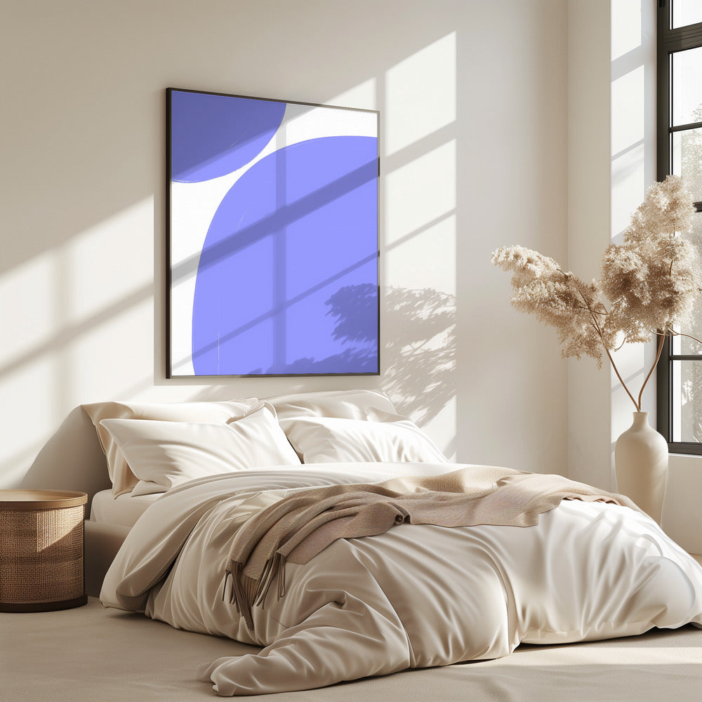 Soft Purple Curves | Poster