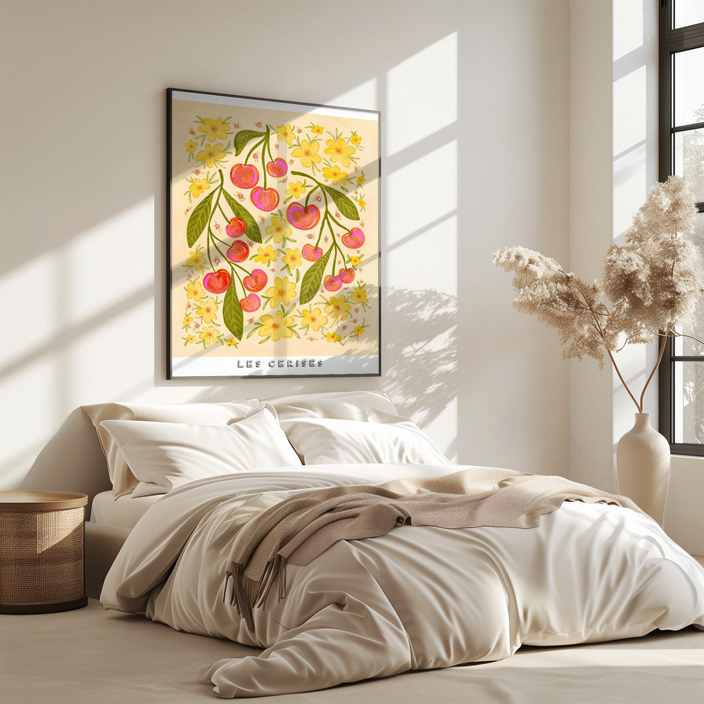 Whimsical Cherry-Themed Design | Poster