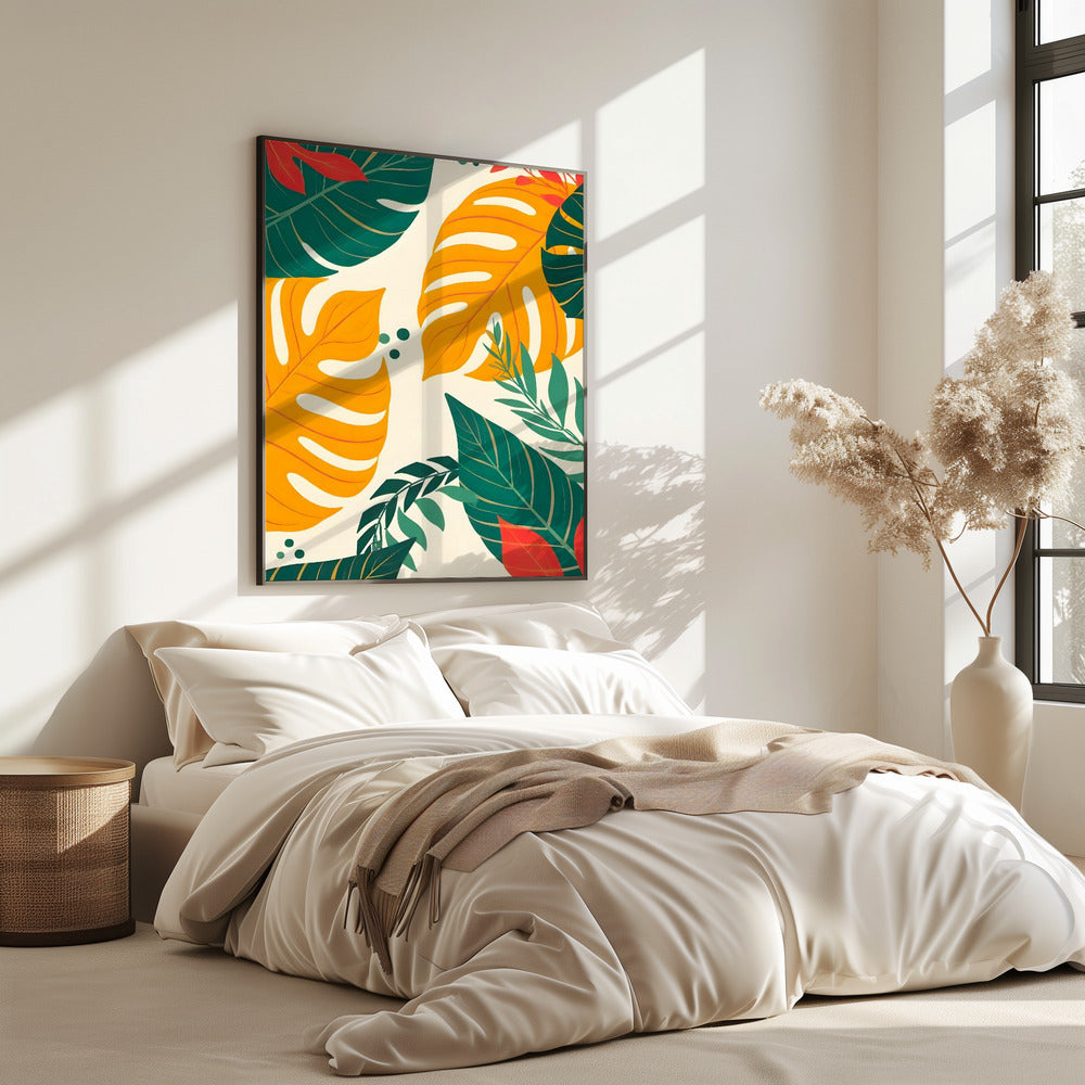 Golden Tropics Vibes | Poster