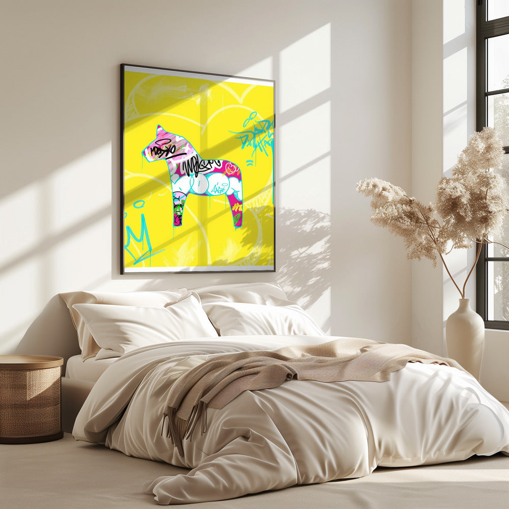 Graffiti Style Horse | Poster