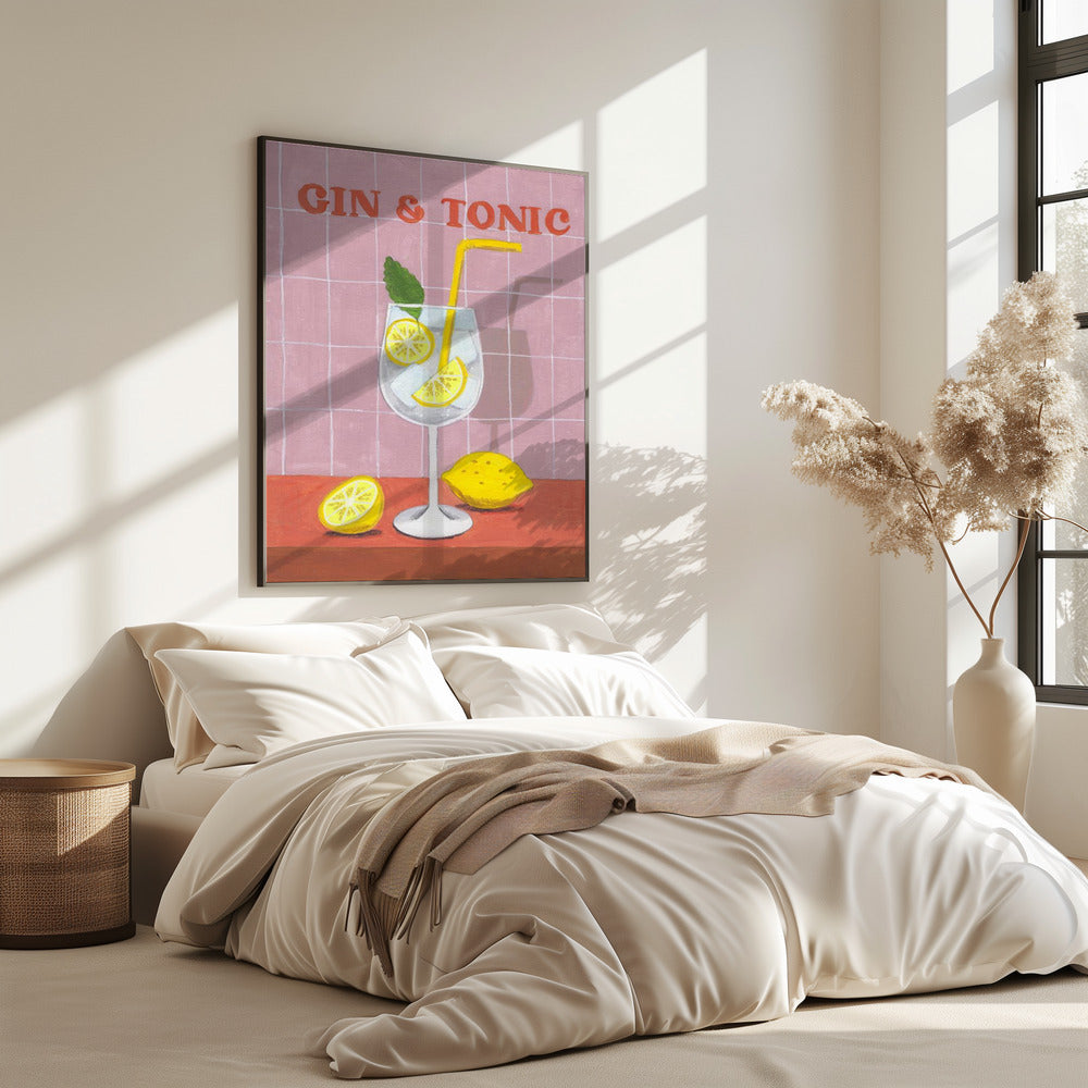 Gin and Tonic Cocktail | Poster