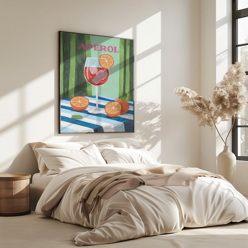 Aperol Spritz Cocktail | Poster