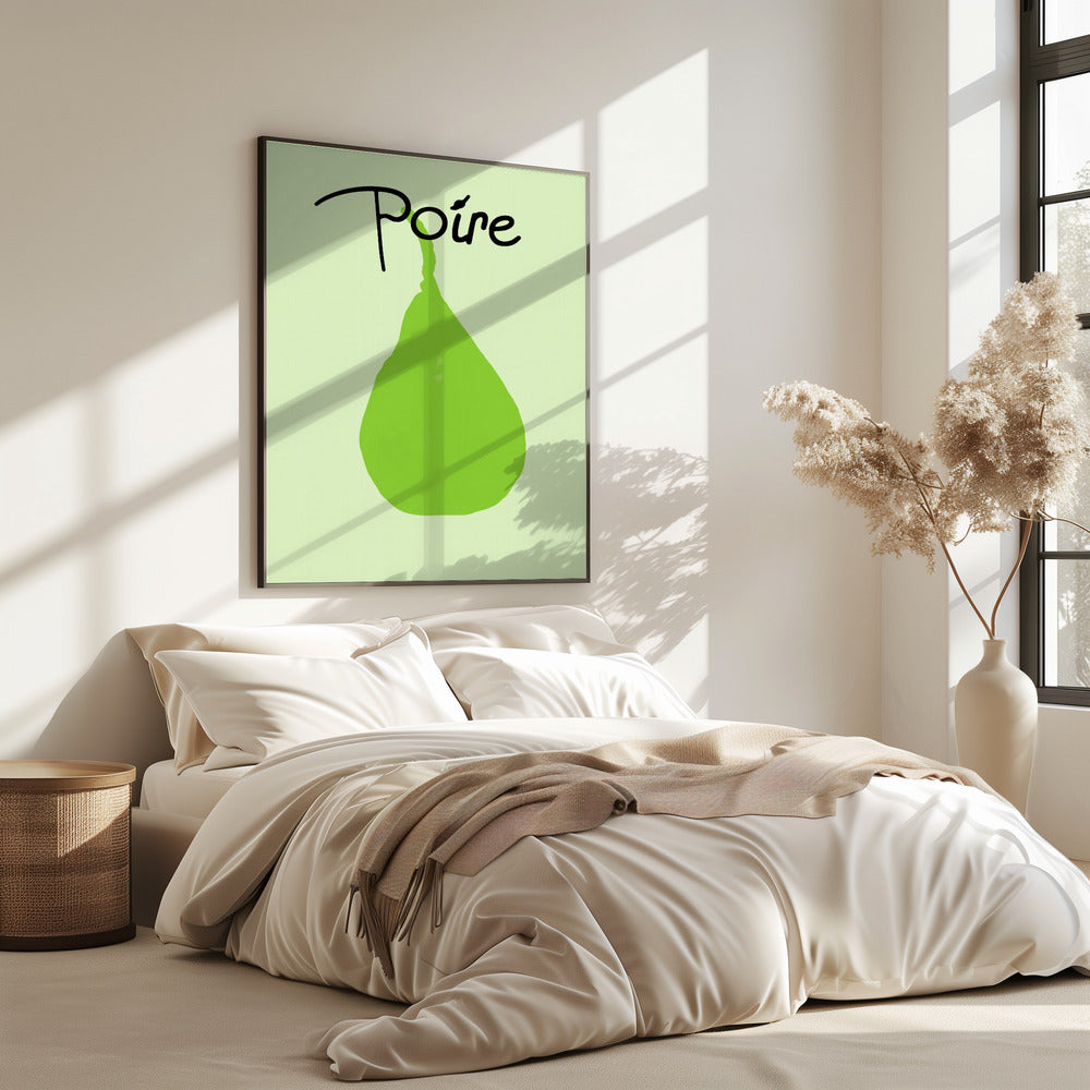 Green Pear Delight | Poster