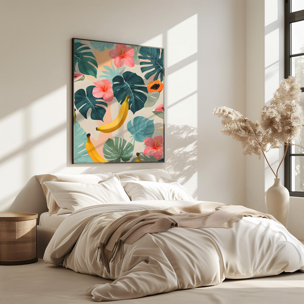 Stay Tropical, Stay Vibing | Poster