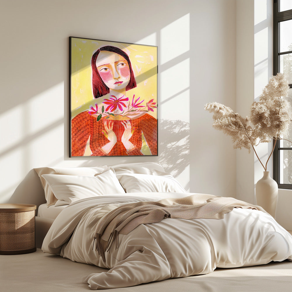 Plant Mum with green thumbs | Poster