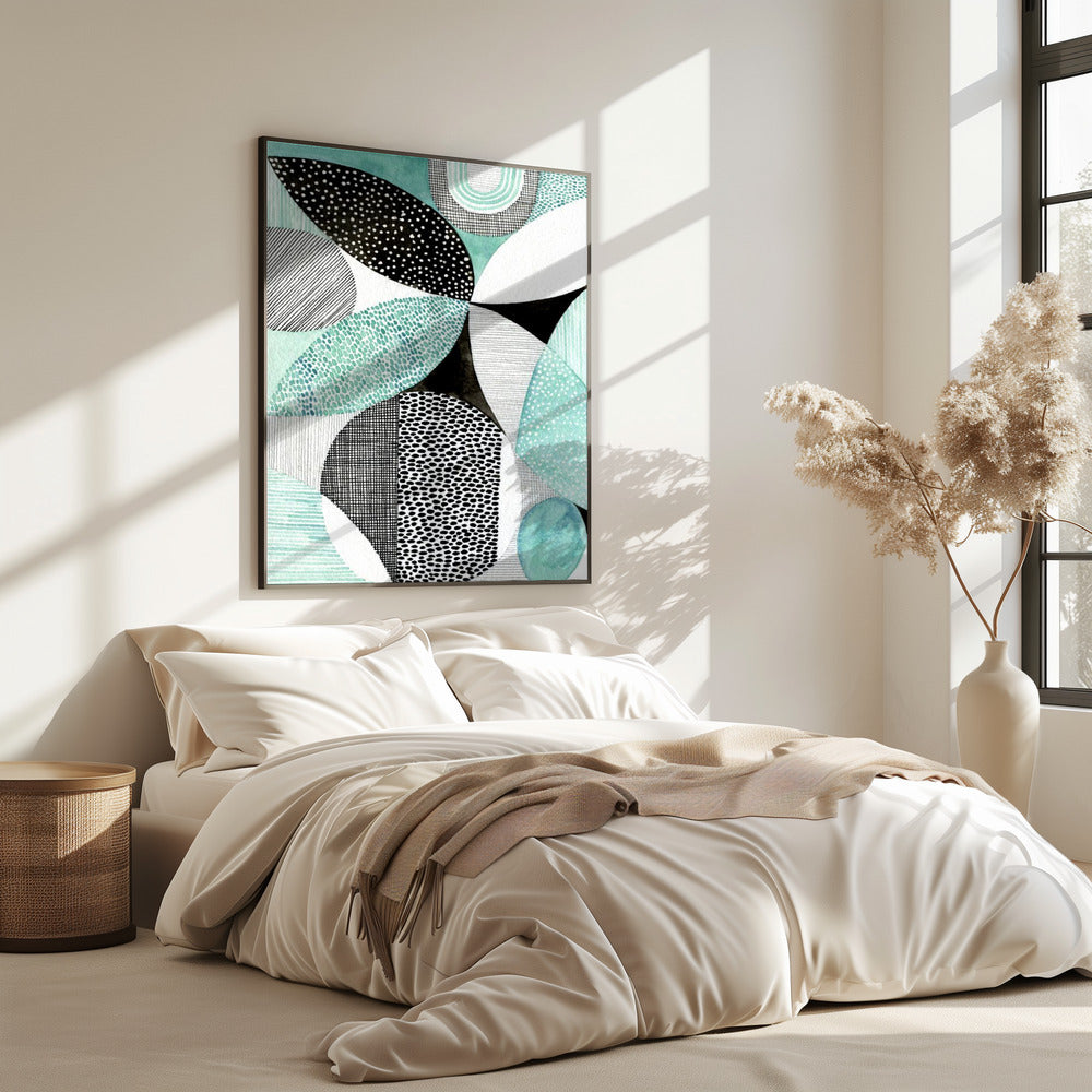 Geometric Shapes And Intricate Patterns | Poster