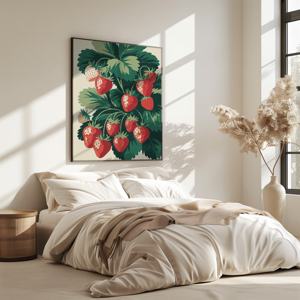 Juicy Strawberry Delight | Poster