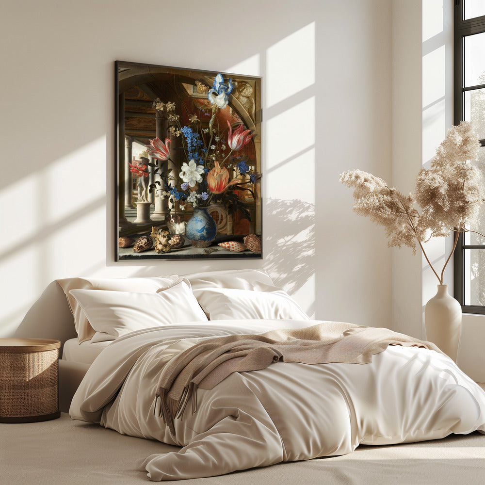 A Still Life With Perspective Dutch Masters Combined | Poster