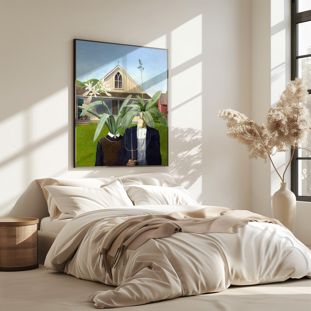 Floral Duo Patchwork | Poster