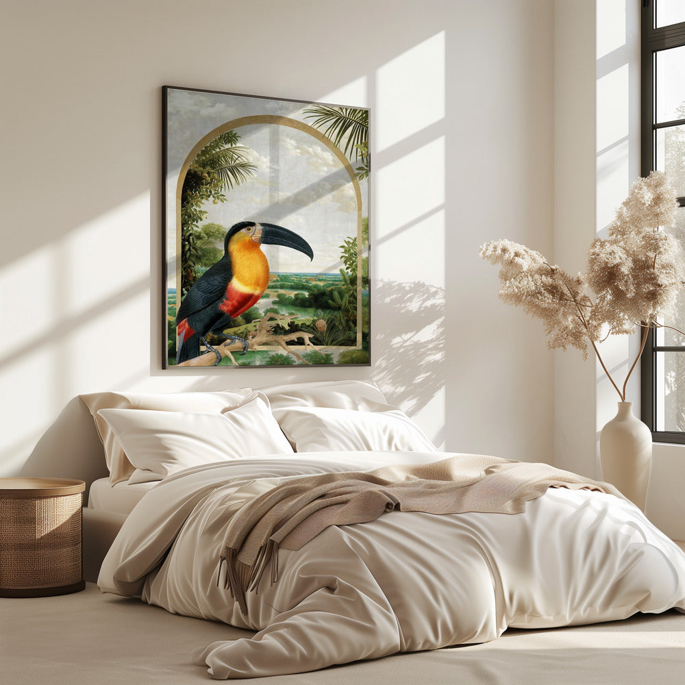 Toucan Perched on a Branch | Poster