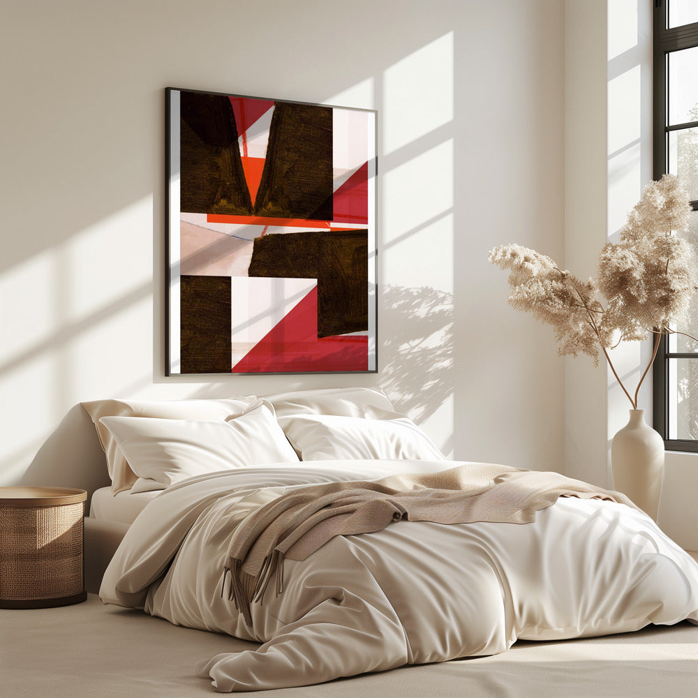 Colorful Bold Geometric Shapes | Poster