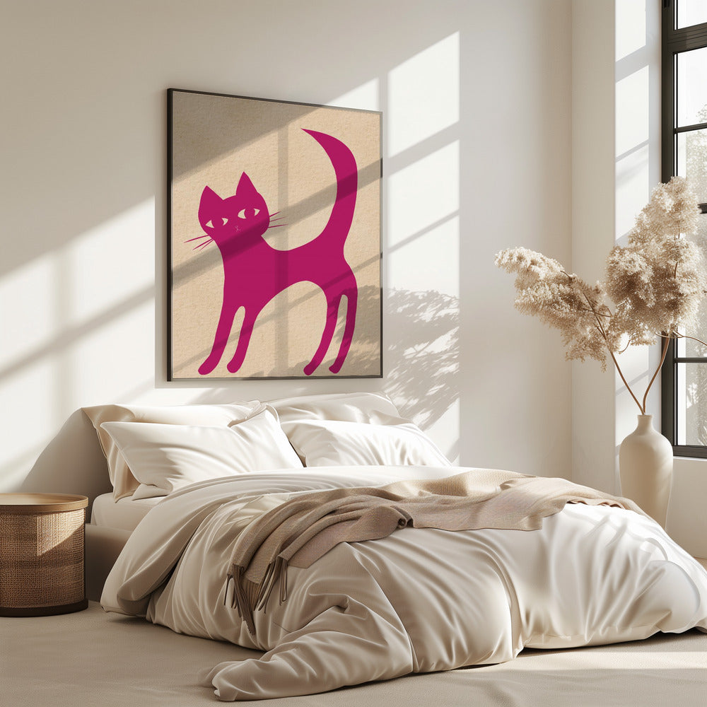 Pink cat | Poster