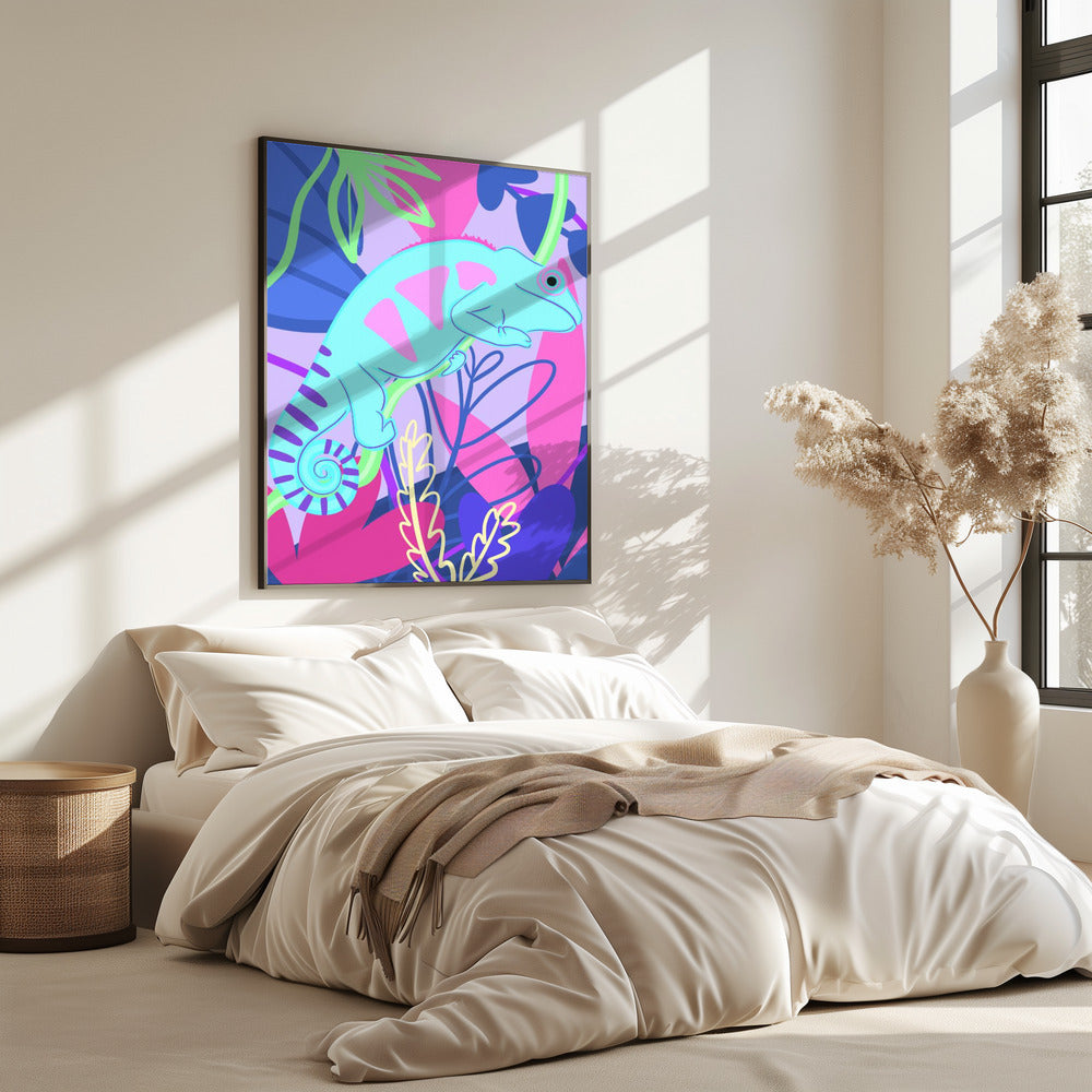 Colorful Chameleon | Poster