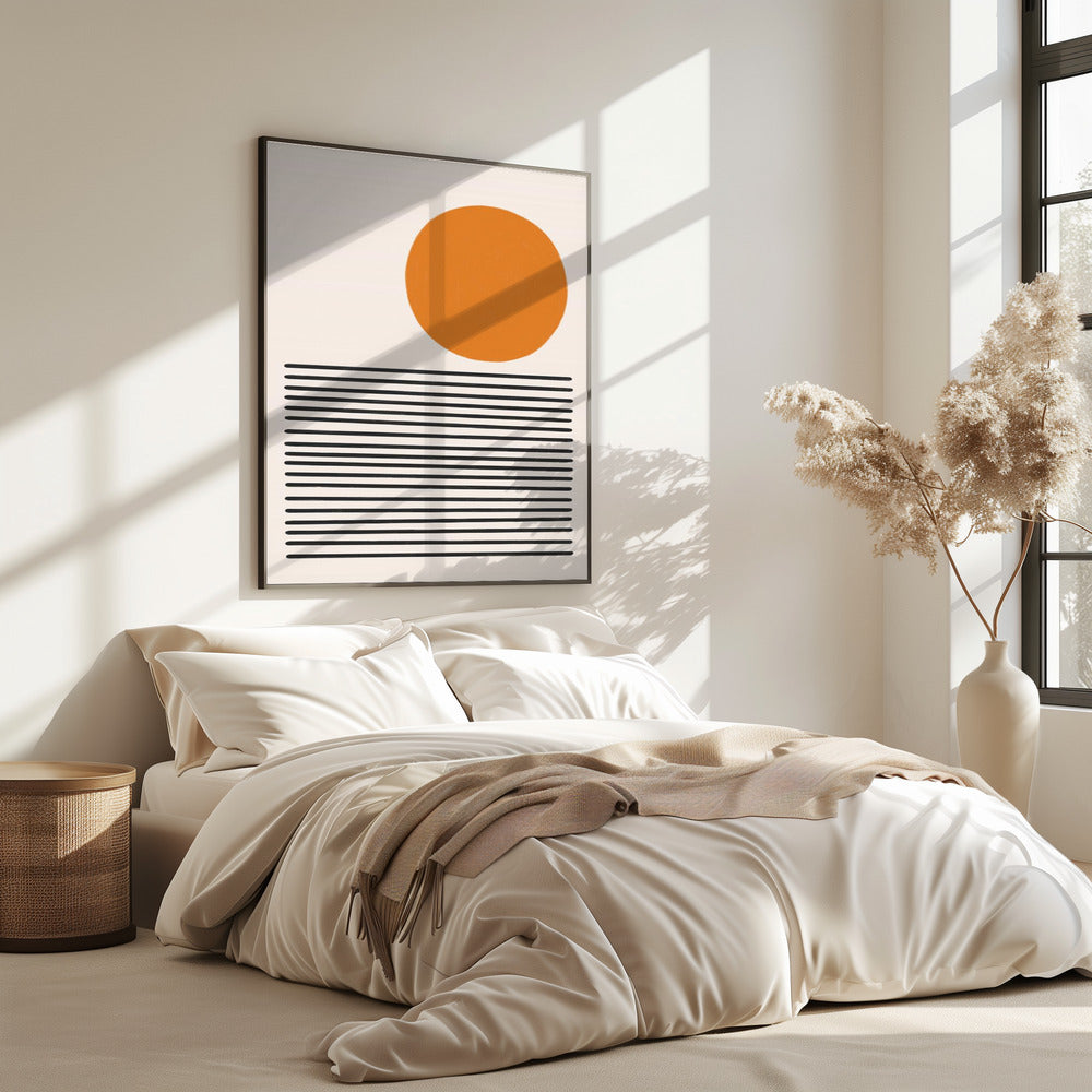 Minimalist Sea Landscape | Poster