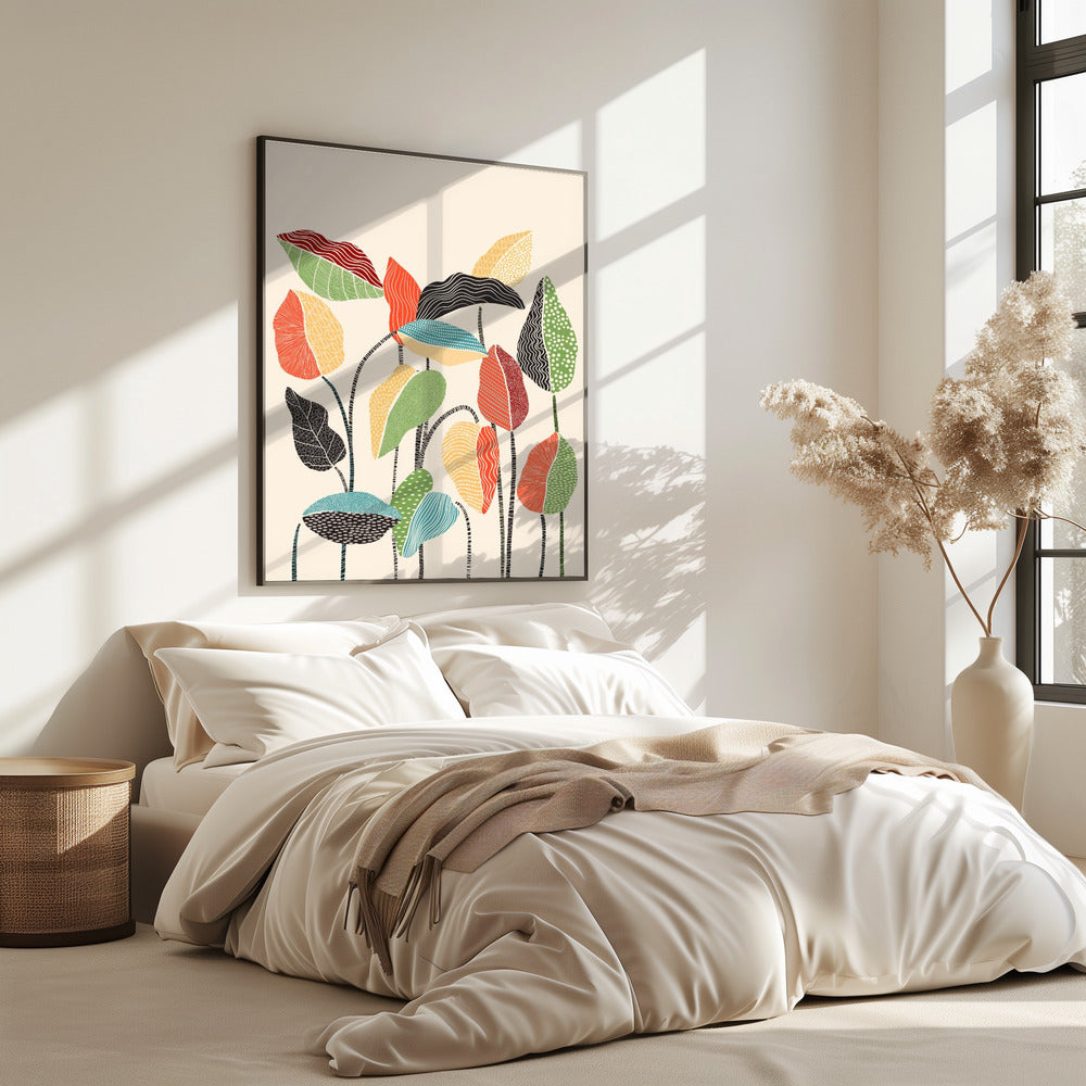 Happy Leaves | Poster