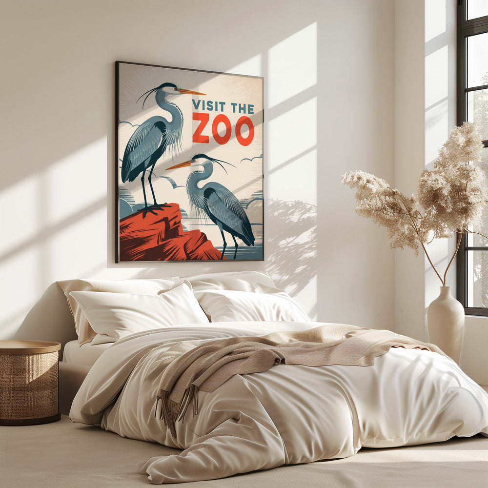 Visit the Zoo | Poster