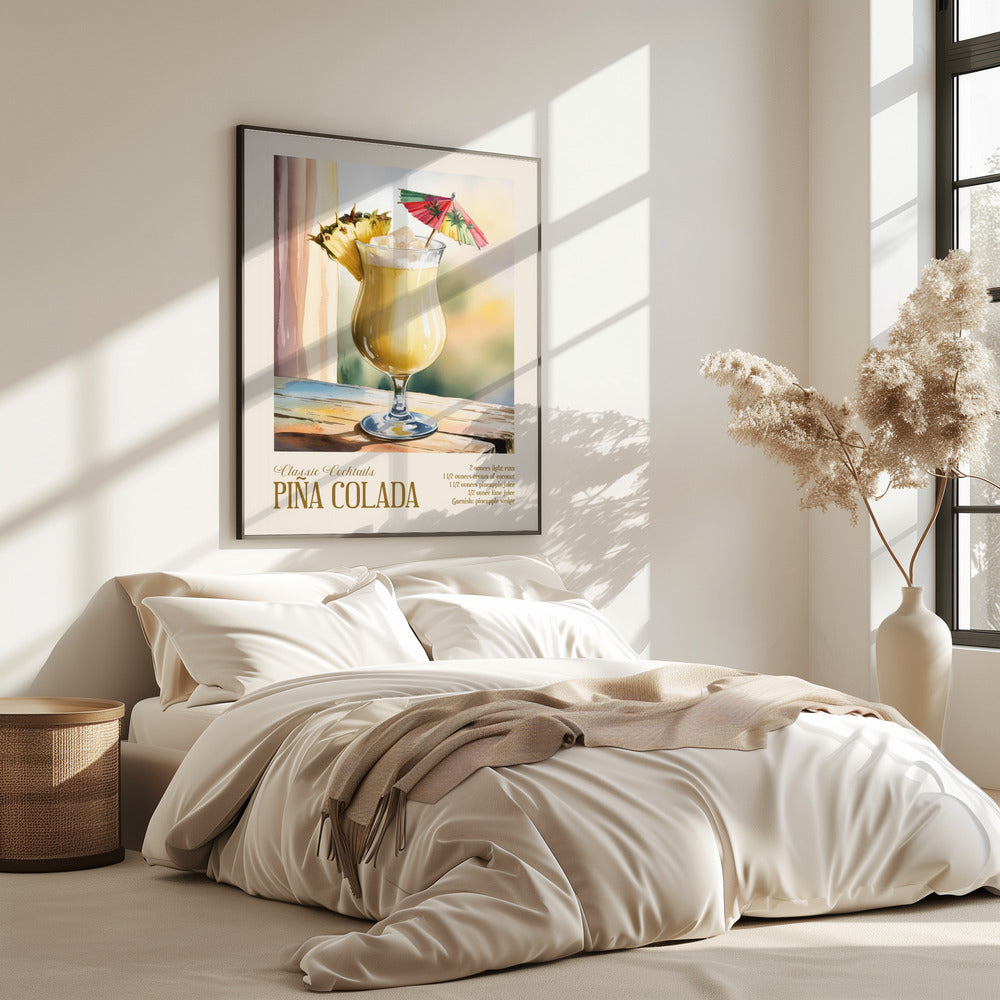 Classic Cocktails - Pina Colada | Poster