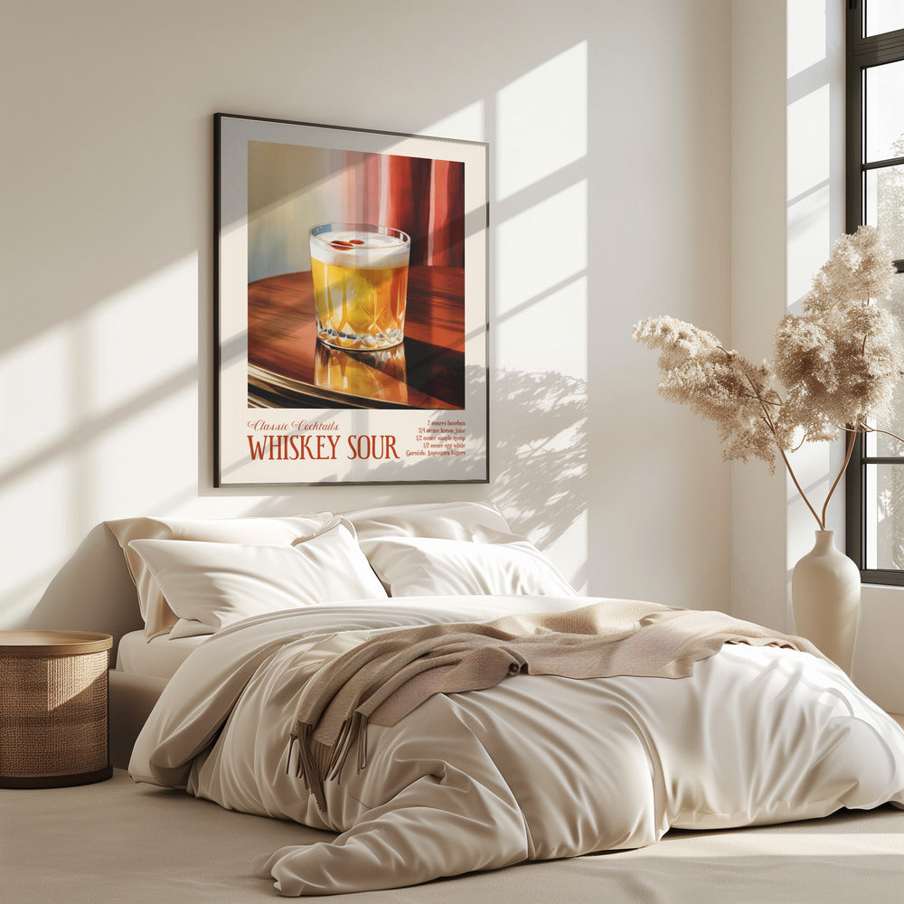 Classic Cocktails - Whiskey Sour | Poster
