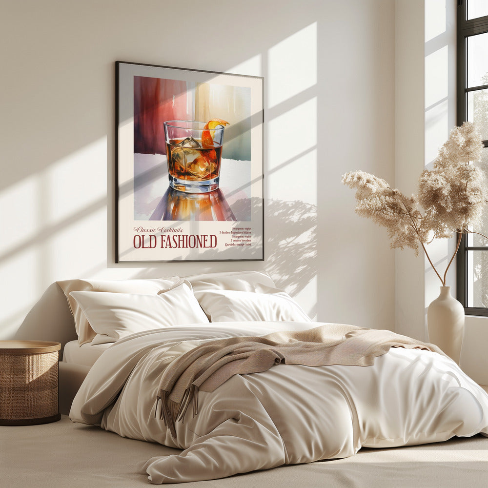 Classic Cocktails - Old Fashioned | Poster