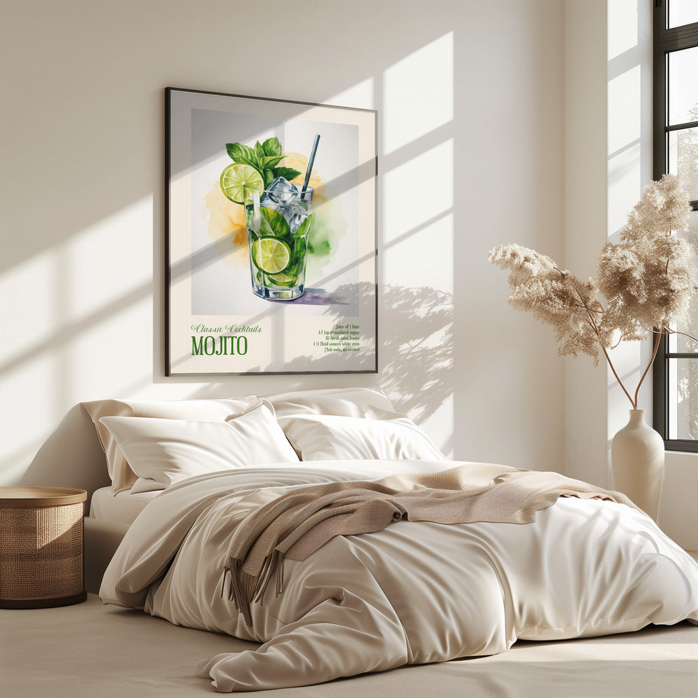 Classic Cocktails - Mojito | Poster