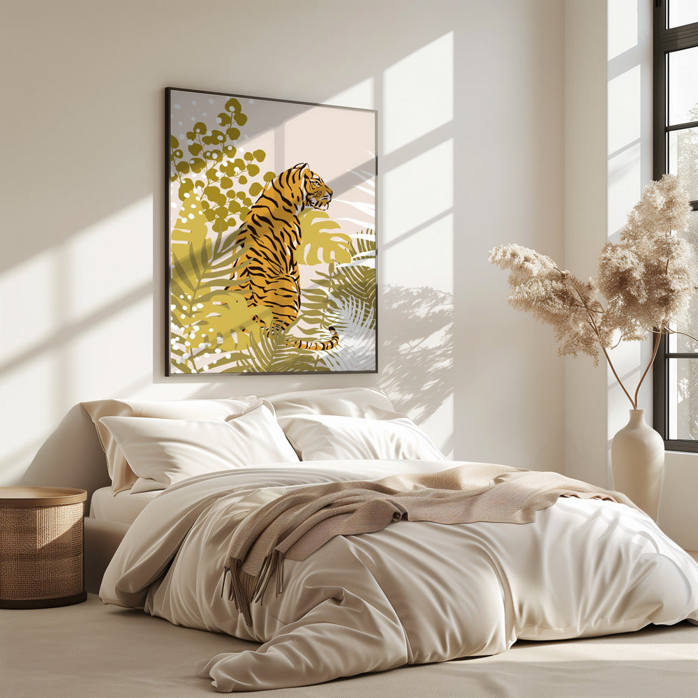 Tiger By Cats and Dotz  30 X 42 Inches | Poster