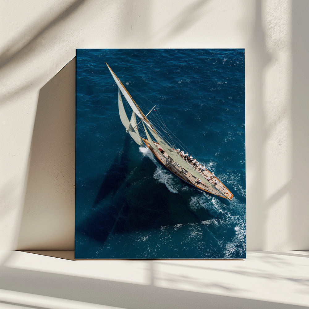 Team in race | Canvas