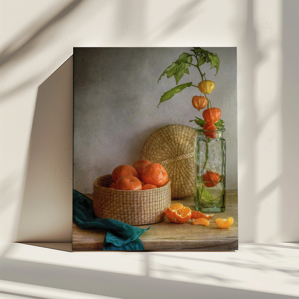 Still life with Clementines | Canvas