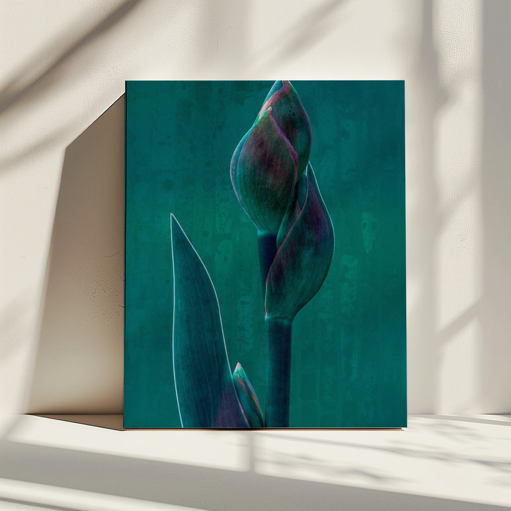 Blue charade. | Canvas