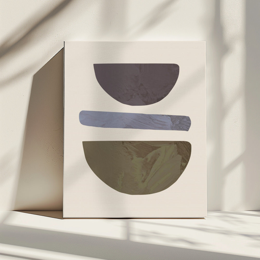 Collage 02 Beige | Canvas