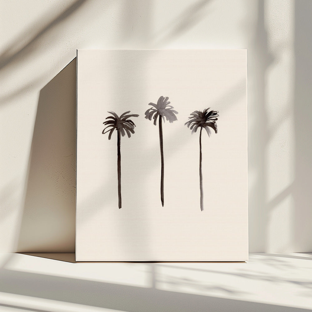 Palm Trees Ink | Canvas