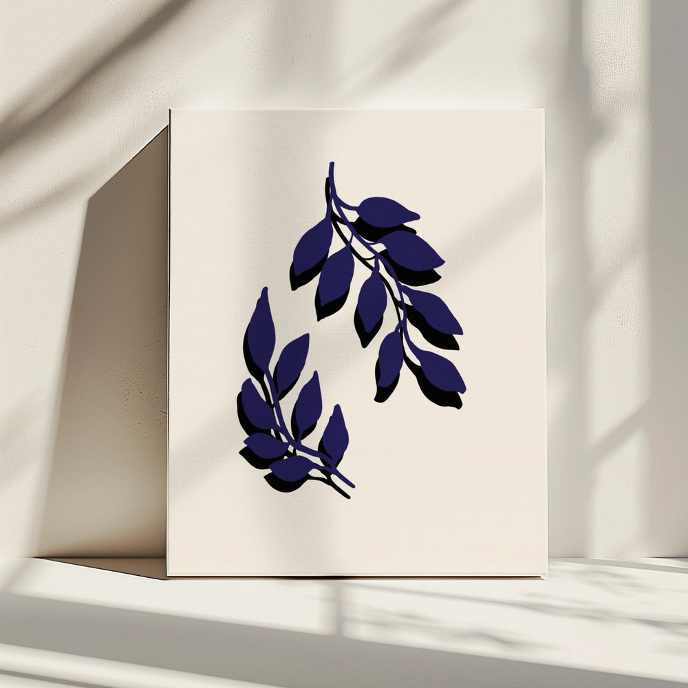 Blue Twigs | Canvas
